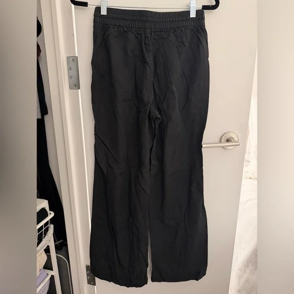 Everlane Women's Wide Leg Black Pants - Picture 6 of 6